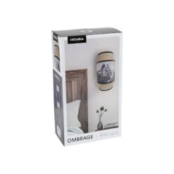 Applique Incurvée Ombrage Rotin Et Tissu Palmier Ostaria -Marché Meubles Magasin applique incurvee ombrage rotin et tissu palmier ostaria 3