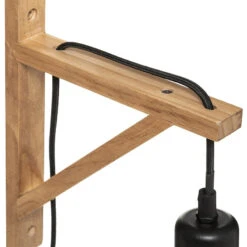 Applique Murale équerre Bois Wild Atmosphera 8 Applique Murale équerre Bois Wild Atmosphera -Marché Meubles Magasin applique murale equerre bois wild atmosphera 2