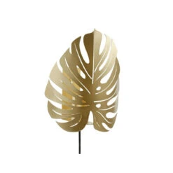 Applique Murale Métal Doré Moana Ostaria -Marché Meubles Magasin applique murale metal dore moana ostaria 3