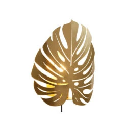 Applique Murale Métal Doré Moana Ostaria -Marché Meubles Magasin applique murale metal dore moana ostaria 5