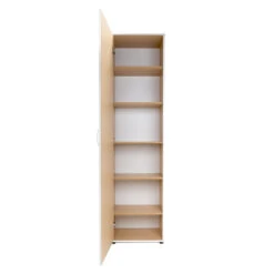 Armoire 1 Porte 6 Niveaux Blanc -Marché Meubles Magasin armoire 1 porte 6 niveaux andy blanc 2