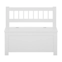 Banc Coffre à Jouets Enfant Blanc Atmosphera -Marché Meubles Magasin banc coffre a jouets enfant blanc atmosphera 2