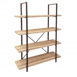 Bibliothèque 4 étagères Chicago 7 Bibliothèque 4 étagères Chicago -Marché Meubles Magasin bibliotheque 4 etageres chicago 2