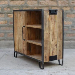 Buffet 1 Porte 3 Niches Manguier -Marché Meubles Magasin buffet 1 porte 4 niches manguier 3