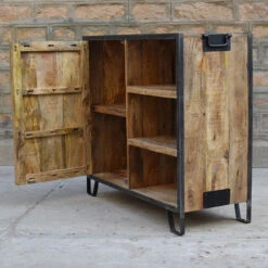 Buffet 1 Porte 3 Niches Manguier -Marché Meubles Magasin buffet 1 porte 4 niches manguier 4