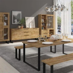 Buffet 2 Portes + 3 Tiroirs Halle 6 Buffet 2 Portes + 3 Tiroirs Halle -Marché Meubles Magasin buffet 2 portes 3 tiroirs halle 1