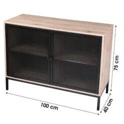 Buffet 2 Portes Grillage Soho -Marché Meubles Magasin buffet 2 portes grillage soho 2