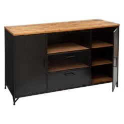 Buffet 2 Portes 3 Niches Cierna Atmosphera -Marché Meubles Magasin buffet 2 portes niches cierna atmosphera 1