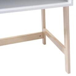 Bureau Enfant Blanc Pieds Bois Atmosphera 6 Bureau Enfant Blanc Pieds Bois Atmosphera -Marché Meubles Magasin bureau enfant blanc pieds bois atmosphera 1
