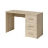 Bureau Open 3 Tiroirs Coloris Chêne