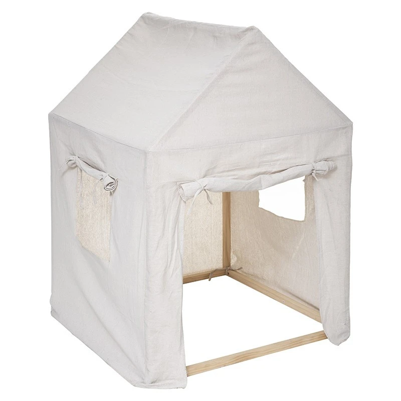 Cabane Enfant Structure Bois Et Toile Atmosphera 4 Cabane Enfant Structure Bois Et Toile Atmosphera – Image 2
