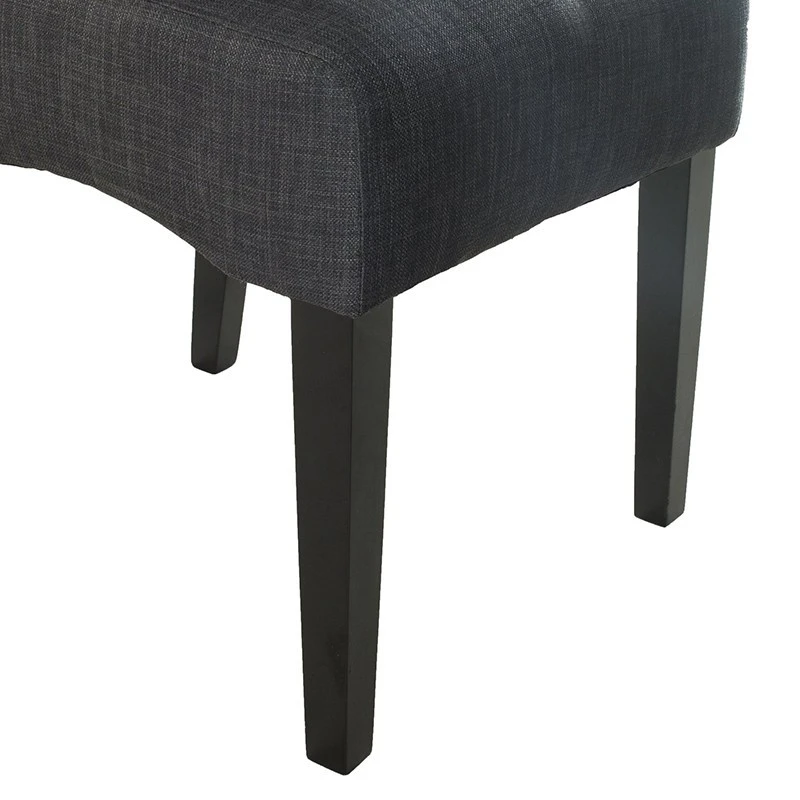 Demeyere Chaise Elite Tissu Gris Foncé 6 Demeyere Chaise Elite Tissu Gris Foncé – Image 4