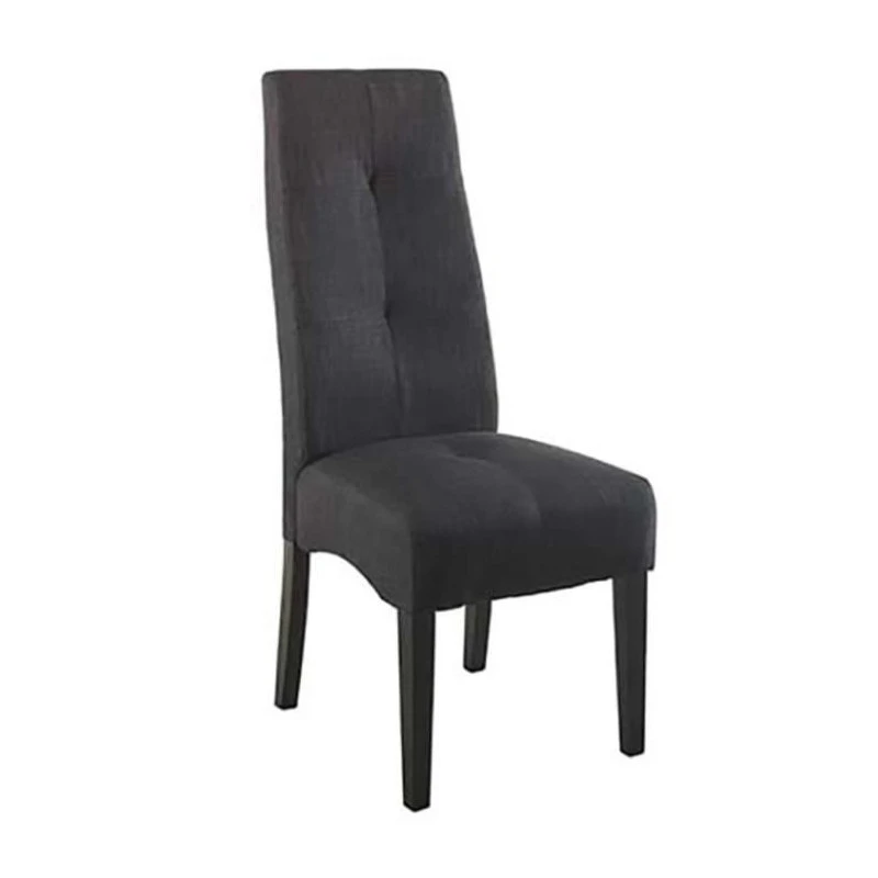 Demeyere Chaise Elite Tissu Gris Foncé 3 Demeyere Chaise Elite Tissu Gris Foncé