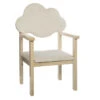 Chaise Enfant Nuage Blanc Pieds Bois Atmosphera 1 Chaise Enfant Nuage Blanc Pieds Bois Atmosphera -Marché Meubles Magasin chaise enfant nuage blanc pieds bois atmosphera