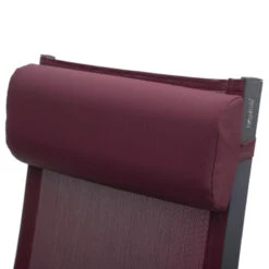 Chaise Longue Decima Hespéride Bordeaux/graphite -Marché Meubles Magasin chaise long decima hesperide bordeaux 4