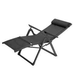 Chaise Longue Decima Hespéride Anthracite/graphite -Marché Meubles Magasin chaise longue decima hesperide anthracit 5