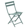 Chaise Métal Pliante Greensboro Vert Jade Hespéride -Marché Meubles Magasin chaise metal pliante greensboro vert jade hesperide