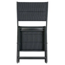 Chaise Pliante Allure Poivre Et Graphite Hespéride -Marché Meubles Magasin chaise pliante allure poivre et graphite hesperide 4