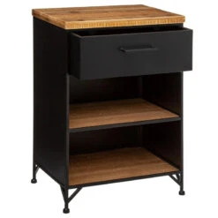 Chevet 1 Tiroir 2 Niches Cierna Atmosphera -Marché Meubles Magasin chevet 1 tiroir 2 niches cierna atmosphera 2