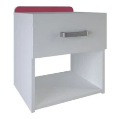 Demeyere Chevet 1 Tiroir Reverso Rose Ou Bleu