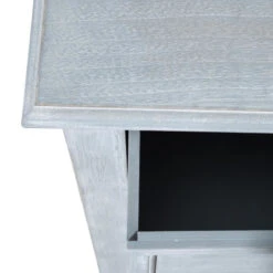 ATMOSPHERA Chiffonnier 4 Tiroirs TASHA Gris -Marché Meubles Magasin chiffonnier 4 tiroirs tasha gris 2