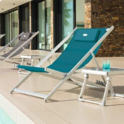 Chilienne Honolulu Bleu Canard Hespéride -Marché Meubles Magasin chilienne honolulu bleu canard hesperide 1 3