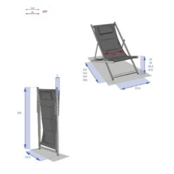 Chilienne Inclinable Honolulu Gris Ardoise Hespéride 15 Chilienne Inclinable Honolulu Gris Ardoise Hespéride -Marché Meubles Magasin chilienne inclinable honolulu gris ardoise hesperide 6