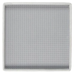 Coffre Pouf Pliable Gris Compatible Briques -Marché Meubles Magasin coffre pouf pliable gris compatible briques 3