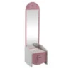 Demeyere Commode Enfant Coiffeuse Anastasia Blanche Et Rose