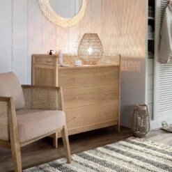 Commode 3 Tiroirs Cannage Arty Atmosphera -Marché Meubles Magasin commode 3 tiroirs cannage arty atmosphera 3