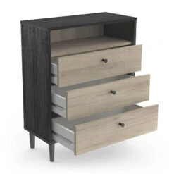 Demeyere Commode 3 Tiroirs Industriel Arty -Marché Meubles Magasin commode 3 tiroirs industriel arty 3