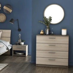 Demeyere Commode 4 Tiroirs Pricy -Marché Meubles Magasin commode 4 tiroirs pricy 1