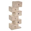 Commode Ajay 6 Tiroirs Bois Massif Atmosphera