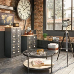 Commode 10 Clapets Ivan Atmosphera -Marché Meubles Magasin commode clapets ivan atmosphera 3