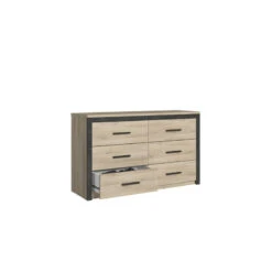 Demeyere Commode Kansas 6 Tiroirs -Marché Meubles Magasin commode colorado 6 tiroirs 3