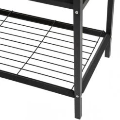 Desserte De Plancha Extérieure Noire Neka -Marché Meubles Magasin desserte de plancha exterieure noire neka 4