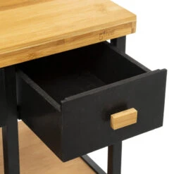 Desserte En Bambou Et Métal Nera 5five 13 Desserte En Bambou Et Métal Nera 5five -Marché Meubles Magasin desserte en bambou et metal nera 5five 2