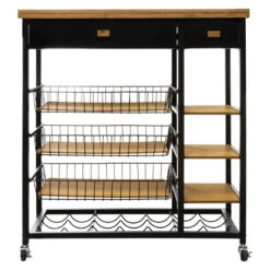 Desserte En Bambou Et Métal Nera 5five 17 Desserte En Bambou Et Métal Nera 5five -Marché Meubles Magasin desserte en bambou et metal nera 5five 6