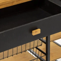 Desserte En Bambou Et Métal Nera 5five 19 Desserte En Bambou Et Métal Nera 5five -Marché Meubles Magasin desserte en bambou et metal nera 5five 8