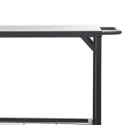 Desserte Extérieure Pour Plancha Noir Neka -Marché Meubles Magasin desserte exterieure pour plancha noir neka 3