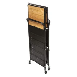 Desserte Pliable Métal Et Bois 5Five -Marché Meubles Magasin desserte pliable metal et bois 5five 5