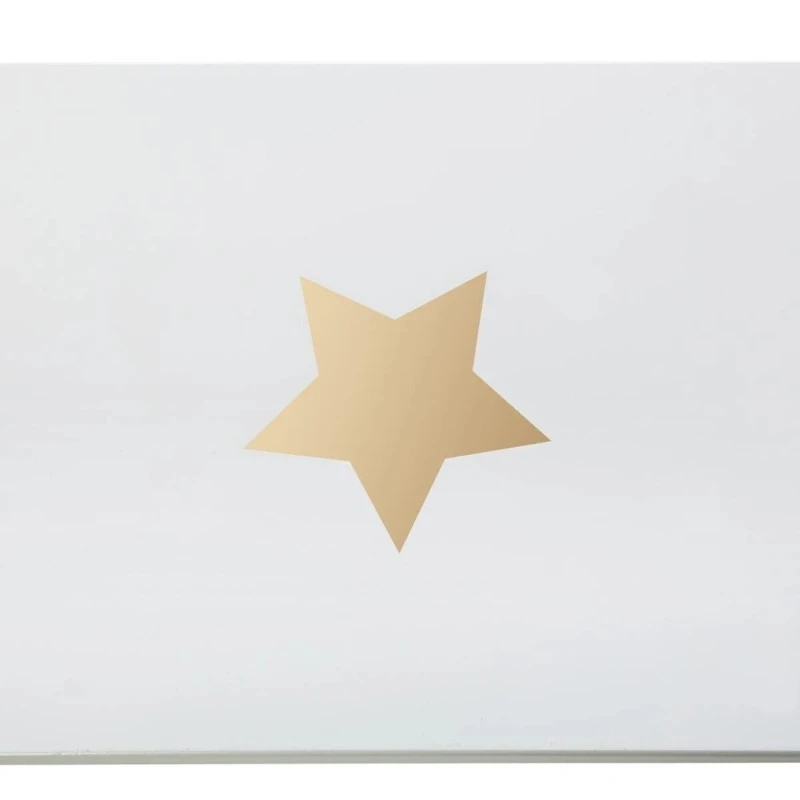 Ensemble Table + 2 Tabourets Enfant Blanc Doré Dream Atmosphera 8 Ensemble Table + 2 Tabourets Enfant Blanc Doré Dream Atmosphera – Image 6