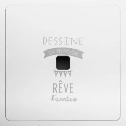 Ensemble Table + 2 Tabourets Enfant Blanc Gris Dream Atmosphera -Marché Meubles Magasin ensemble table tabourets enfant blanc gris dream atmosphera 5