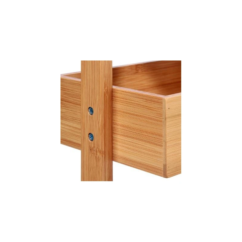 Étagère 4 Cases En Bambou 5Five 4 Étagère 4 Cases En Bambou 5Five – Image 2