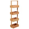 Étagère 4 Cases En Bambou 5Five -Marché Meubles Magasin etagere 4 cases en bambou