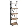 Etagère 5 Niveaux Edena 45x180 Atmosphera -Marché Meubles Magasin etagere 5 niveaux edena 45x180 atmosphera