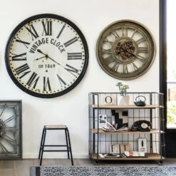 Etagère Jordi En Métal H94cm Atmosphera -Marché Meubles Magasin etagere broc en metal h94cm atmosphera 1