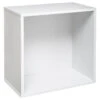 Etagère Murale 1 Case Blanc Fixup 5Five -Marché Meubles Magasin etagere murale 1 case blanc fixup 5five