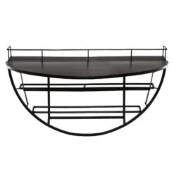 Étagère Murale Métal Bouteilles 68x41 Atmosphera 8 Étagère Murale Métal Bouteilles 68x41 Atmosphera -Marché Meubles Magasin etagere murale metal bouteilles 68x41 atmosphera 2