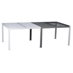 Extension Latérale Pour Pergola Majaé 3,6x3,6m Hespéride -Marché Meubles Magasin extension laterale pour pergola majae 36x36m hesperide 1 2